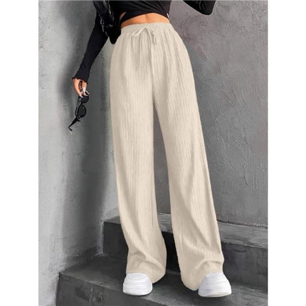 Drawstring Wide Leg Pants - Picture 4 of 16